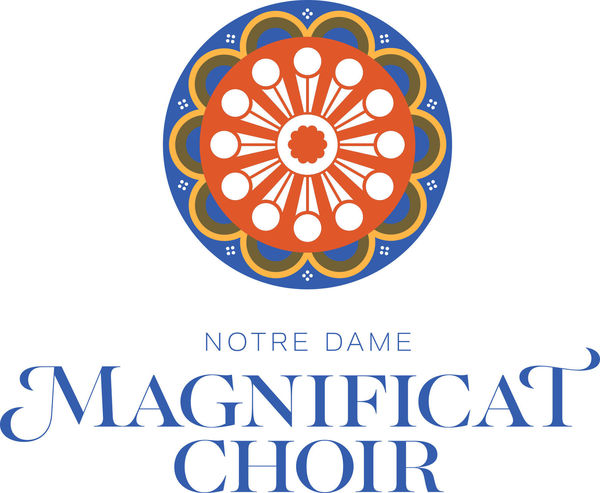 Notre Dame Magnificat Choir Logo Color V